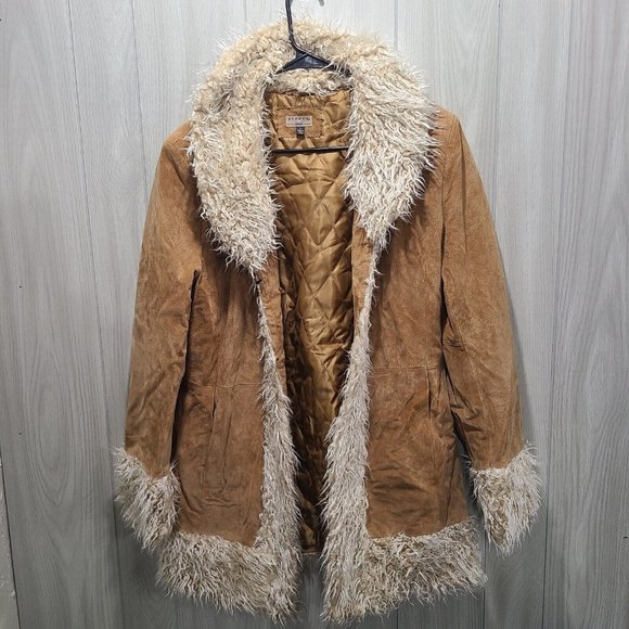 giacca Jackets & Blazers - Giacca Camel Teddy Jacket with Faux Fur